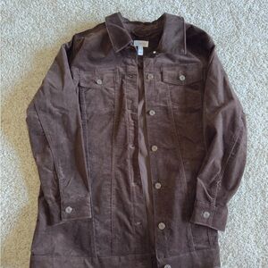 Brown Suede Jacket